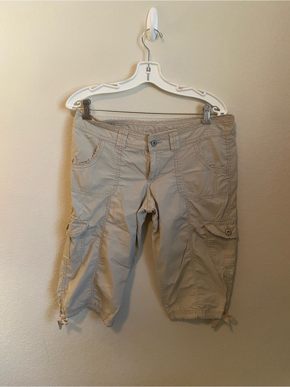 Arizona Jean Company Tan Cargo Bermuda Shorts
